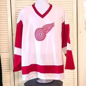 Red Wings Jersey by Kobe XL Red and White